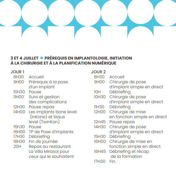 formation 3 et 4 juillet 2025